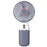 Mini Rechargeable Fan Handheld USB Fan with Brushed Motor, (Pack of 1)White