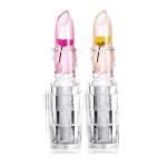 OCEAN BEAUTY Magic Temperature-Changing Color, Jelly Finish Lipstick  (Pink, Red) 1 Pcs