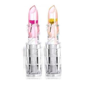 OCEAN BEAUTY Magic Temperature-Changing Color, Jelly Finish Lipstick  (Pink, Red) 1 Pcs