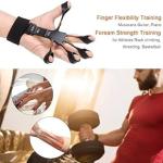 Finger Grip Strengthener - Adjustable Finger Exerciser and Finger Stretcher( Pack of 1).