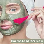 Silicone Face Scrubber Exfoliating Brush Face Mask Applicator  (Pack of 1)Multicolor.