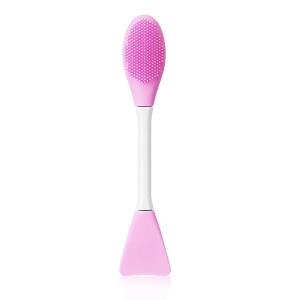 Silicone Face Scrubber Exfoliating Brush Face Mask Applicator  (Pack of 1)Multicolor.