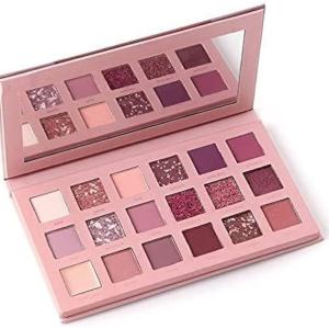 18 Color Eyeshadow Pallet of Shimmer and Matte for Eye Makeup (Pack of 1).