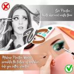 Silicone Eye Makeup Practice Board Face Makeup Practicing (Pack of 1)