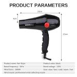 Heavy Duty Hair Dryer Hot and Cold Hair Dryers with 2 Switch speed setting For Men, Hair Dryer For Women(Black)