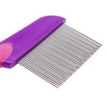 Long Handle Lice Comb with Stainless steel teeth for Head Lice, For Kids, Women & Men and Dog & Cat( 1 Piece).