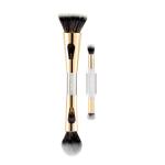 4 in 1 Makeup Foundation Brush (Golden) Pack of 1.