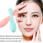 Face Cleaner Blackhead Remover Brush Cleanser Nose Pore Brush Finger Scruber Tool(Pack of 2).