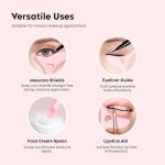 Silicone Eyeliner Aid, Makeup Eyeliner Eyelash Tool (Pack of 1).