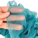 Back Scrubber for Shower, Long Handle Bath Sponge Shower Brush with Hand loofah Multicolour  (Pack of 1).