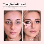 Silicone Eyeliner Aid, Makeup Eyeliner Eyelash Tool (Pack of 1).