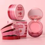 3in1 lip and cheek tint cream blush Pink, Peach, Red color.( Pack of 1)