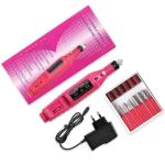 Professional Nail Art Drill Kit for Acrylic Nails Manicure Pedicure Tool, Rose Red (1 Piece).