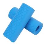 Dumbbell Grips, Non-Slip Comfort Grip (Blue) 1 Pair