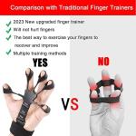 Finger Grip Strengthener - Adjustable Finger Exerciser and Finger Stretcher( Pack of 1).