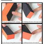 3Pcs Nail Block Buffer For Nails Art Buffers Nail Files (MULTICOLOR)