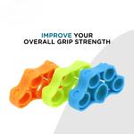 Forearm Strengthener Hand Grip/Fitness Grip  (Multicolor)
