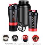Professional Protein Shaker Bottle 500ml ( 1 Piece) Red