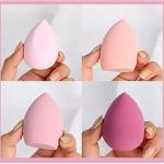 Makeup Sponge Set Beauty Blender with Egg Case, (Multicolor 4) box.