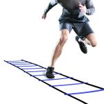 Pro Agility Ladder Agility Training Ladder Speed 12 Rung with Carrying Bag( Multicolor).