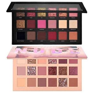 2 Combo 18  color Eyeshadow Palette Shimmery Finish (Pack of 1).