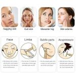 24k Golden Pulse Facial Massager, T-Shape Electric Sign Face Massage Tools ( Pack of 1).