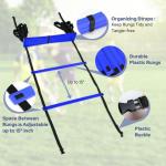 Pro Agility Ladder Agility Training Ladder Speed 12 Rung with Carrying Bag( Multicolor).
