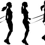 Skipping Rope for Men & Women Weight Loss Ball Pencil Rope Speed Skipping Rope (Black, Pack of 1)