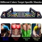 9 in 1 Body Building Push Up Board For Fitness Home Exercise & Body Workout (Pack of 1, Multicolor)
