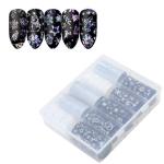 Nail Sticker, Smooth Texture Compact Structure Manicure Sticker( 1 Box).