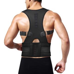 Back Posture Belt ( Male & Female ) Orthopedic Shoulder Support (Black )