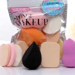 6 IN 1 Foundation Makeup Blender Powder Buff Sponge Cosmetic Puff
