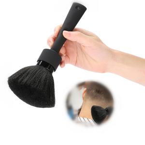 Professional Hair Neck Duster Brush Salon Hair Cleaning Sweeping Brush Extend Handle (Pack of 1)