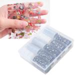 Nail Sticker, Smooth Texture Compact Structure Manicure Sticker( 1 Box).