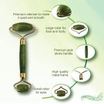 Green Face Roller With Face Massager For Women Men |  (Green) 1 Piece