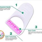 Disposable 1 Blades Body & Bikini Shaving Razor For Women - Pink ( 6 in 1)