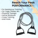 Double Toning Tube Heavy Quality Resistance Tube | Exercise Resistance Band | Stretching Tube ( 1 Piece).