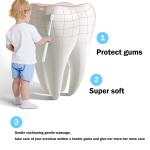2 Pcs Soft Toothbrush  Micro-Nano Bristled For Sensitive Teeth Toothbrush Extra Soft Toothbrush