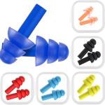 Soft Ear Plug For Sleeping,Noise Cancelling Back ground & meditation (5 pairs)