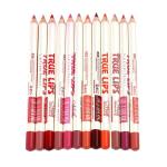 High quality makeup matte colorful wood material lipliner lip pencil 1 pcs
