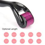 Face Roller 0.5mm For Face Acne Scars, Skin Ageing & Hair Regrowth ( Pack of 1).