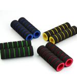 (1 Pair)Nonslip Foam Sponge Motorcycle Bicycle Handle Grip Cover Handlebar Grips