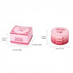 3in1 lip and cheek tint cream blush Pink, Peach, Red color.( Pack of 1)