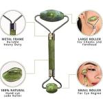 Green Face Roller With Face Massager For Women Men |  (Green) 1 Piece