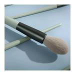 Makeup cosmetic makeup brush set pack of 13 with travel bag (green)