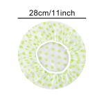 Elastic Shower Cap with Elastic Bands for Women (4 Piece Multicolor)