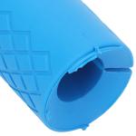 Dumbbell Grips, Non-Slip Comfort Grip (Blue) 1 Pair