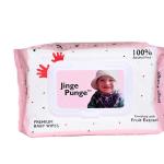 PREMIUM BABY WIPES WITH ALOE VERA, GRAPE FRUIT EXTRACT & VITAMIN E (72 wipes, Combo of 2)