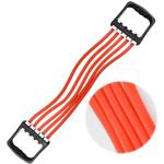 5 Tubes Chest Puller Toning Tube with D Handle for Exercise Workout(Multicolor) 1 Piece