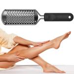 Stainless Steel Rasp Callus Filler Blade Foot Care Foot Scraper (Pack of 1, Black)